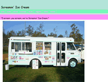 Tablet Screenshot of icecreambus.com